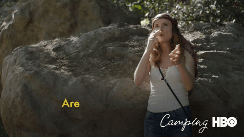 Are You Serious Juliette Lewis GIF by Camping - Find & Share on GIPHY