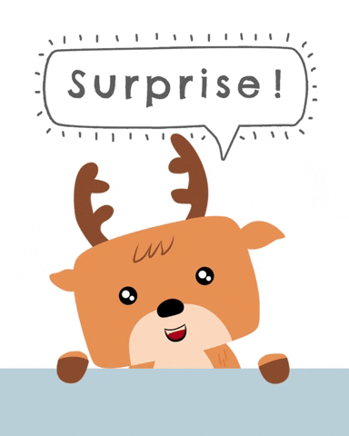 kotakata_ giphyupload surprise deer choco GIF