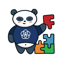 Puzzle Panda Sticker by UN Development Programme