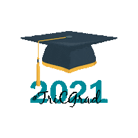 tricedu college community 2021 grad Sticker