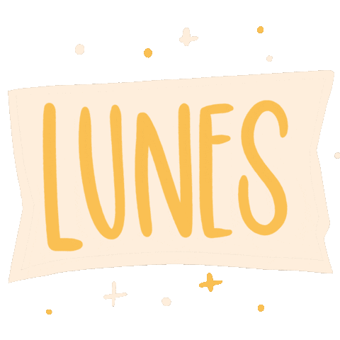 Monday Organize Sticker by Papel y Lapiz