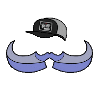 RemingtonBeardBoss beard mustache moustache beards Sticker