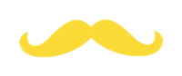 Barber Mustache Sticker by yukihairstyling