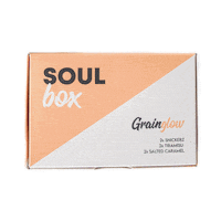 Salted Caramel Vegan Sticker by Grainglow