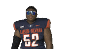 Football Sport Sticker by Carson-Newman Athletics