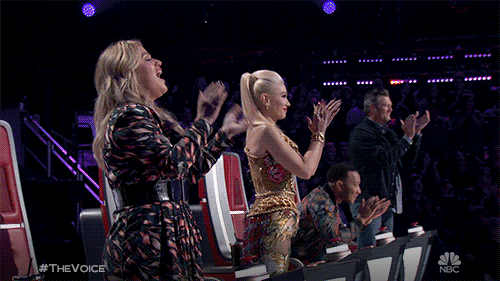 Nbc Applause GIF by The Voice