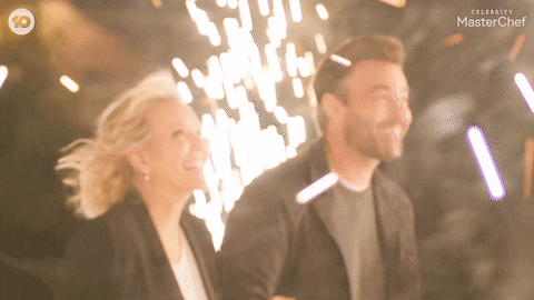 Happy Celebrity Masterchef GIF by MasterChefAU
