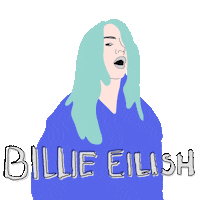 Billie Eilish Artist Sticker by doña batata