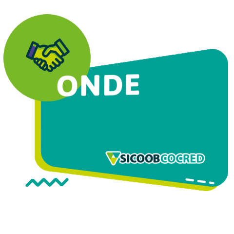 cocred giphyupload sicoob cooperativa investimento Sticker