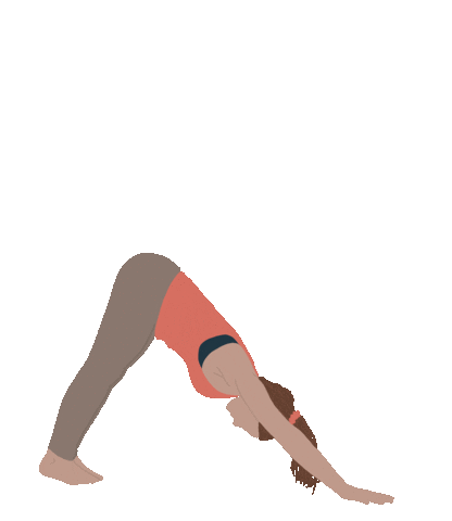 kalicreative giphyupload yoga exercise movement Sticker