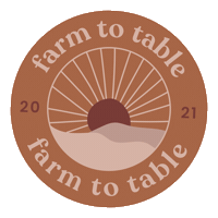LaPozPlace fresh organic farm produce Sticker