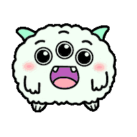 AhaWorld cute milo admire aha world Sticker