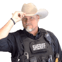 Hat Sheriff Lamb Sticker by Pinal County Sheriff's Office