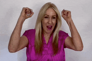 Happy You Got It GIF by Vikki Downey