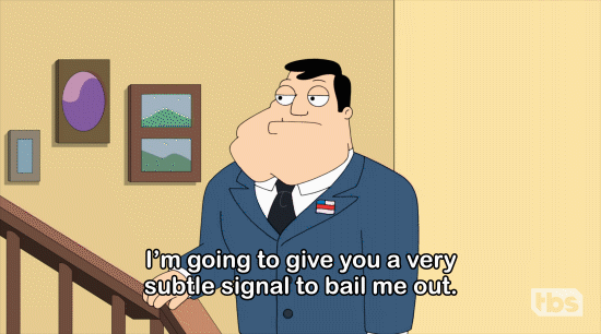 Attention Signals GIF by American Dad