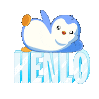 Wave Hello Sticker by Pudgy Penguins