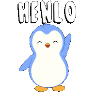 Wave Hello Sticker by Pudgy Penguins