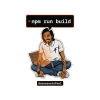 Work Coding Sticker by TEAM AF