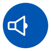 Audika son sound volume sound on Sticker