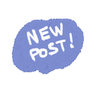 New Post Sticker by Drastic Graphics