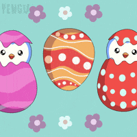 Easter Eggs Penguin GIF by Pudgy Penguins