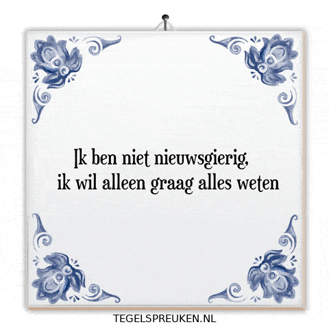 Wijsheid Interesse GIF by Tegelspreuken.nl