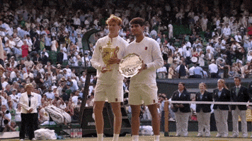 Carlos Alcaraz GIF by Wimbledon
