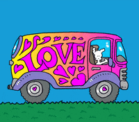 I Love You Van GIF by Chippy the Dog