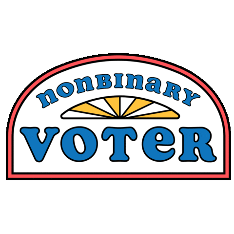 Lgbt Votar Sticker by Rock The Vote