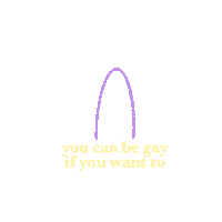 Rainbow Gay Sticker by Alayna Joy