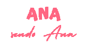 Name Ana Sticker