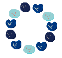 Heart Turning Sticker