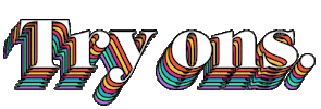 clothes try Sticker by YOUNG HUNGRY FREE