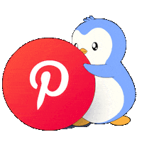 Social Media Penguin Sticker by Pudgy Penguins