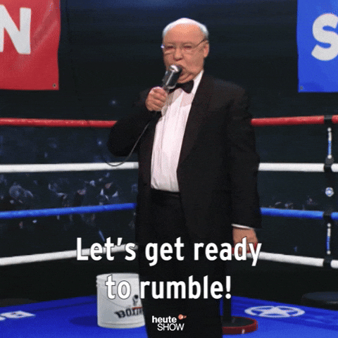 Lets Go Fight GIF by ZDF heute-show