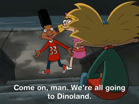hey arnold nicksplat GIF