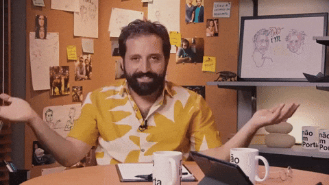 Gregorio Duvivier Podcast GIF by Porta Dos Fundos