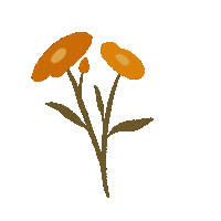 Flower Power Plant Sticker