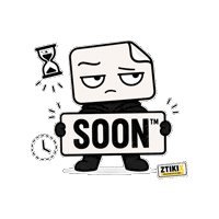 Coming Soon Waiting Sticker by ZTIKIX
