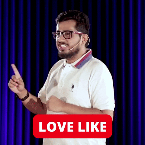 I Love You Reaction GIF by Rahul Basak