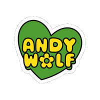 Sticker by andywolfofficial