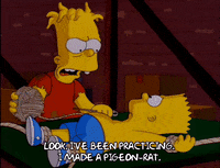 bart simpson halloween GIF