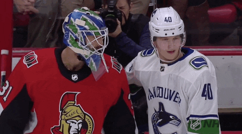 ice hockey smile GIF by NHL