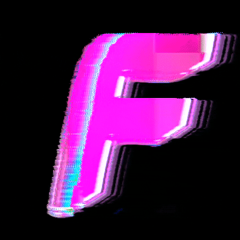 Glitch Alphabet GIF by #BASILIO