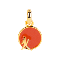 Fire Gold Sticker by Aleyole Jewelry
