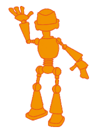 Robot Sticker by Kinderspielstadt Stutengarten