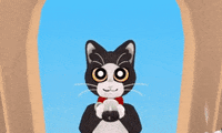 kittencupstudio cat cats tea indiegame GIF