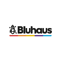 BluhausTalent cohete blue house bluhaus bluhaustalent Sticker