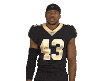 Excited Utah Football Sticker by New Orleans Saints