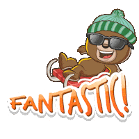 Happy Fun Sticker by Dabdoob